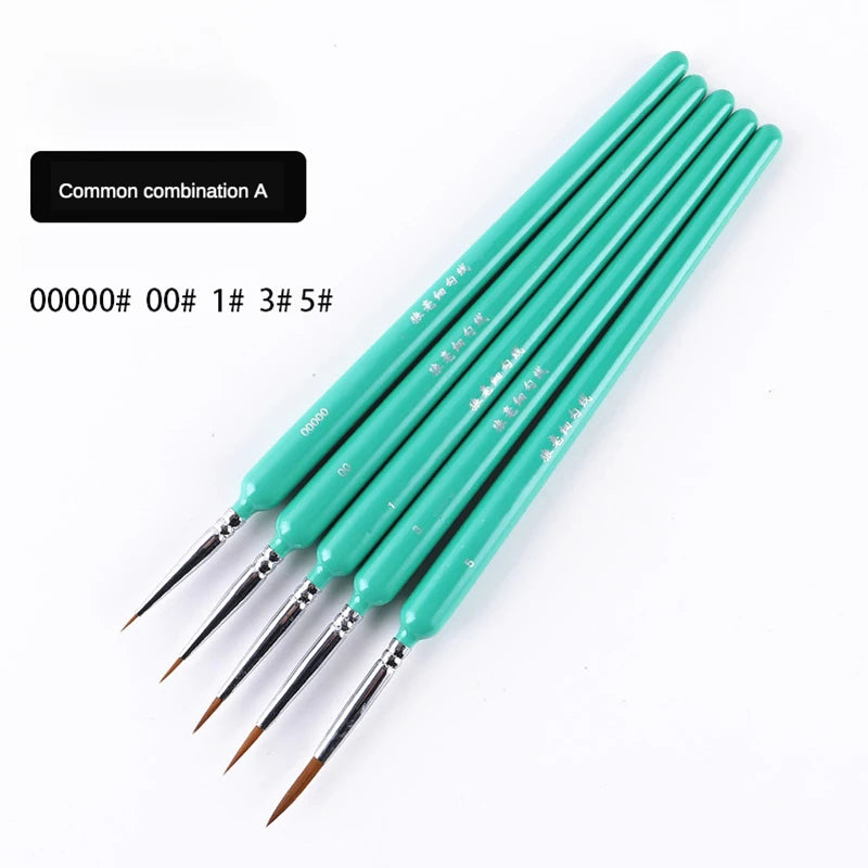 Miniature Hook Line Paint Brushes