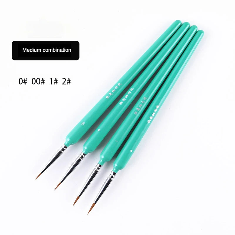 Miniature Hook Line Paint Brushes