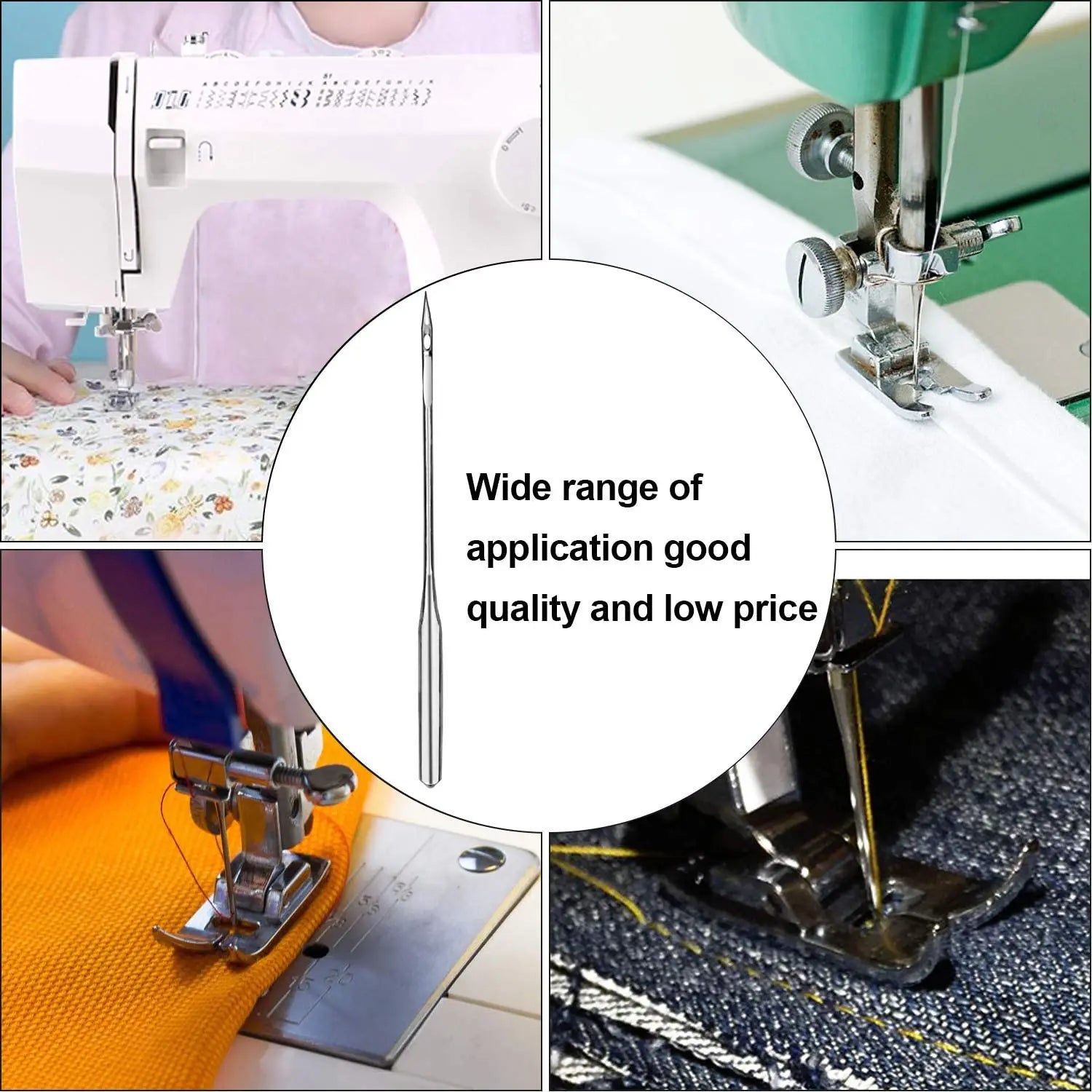 D&D 20pcs Sewing Machine Needles for Singer