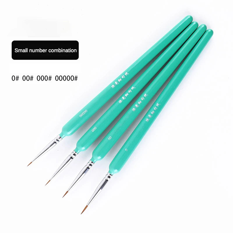 Miniature Hook Line Paint Brushes