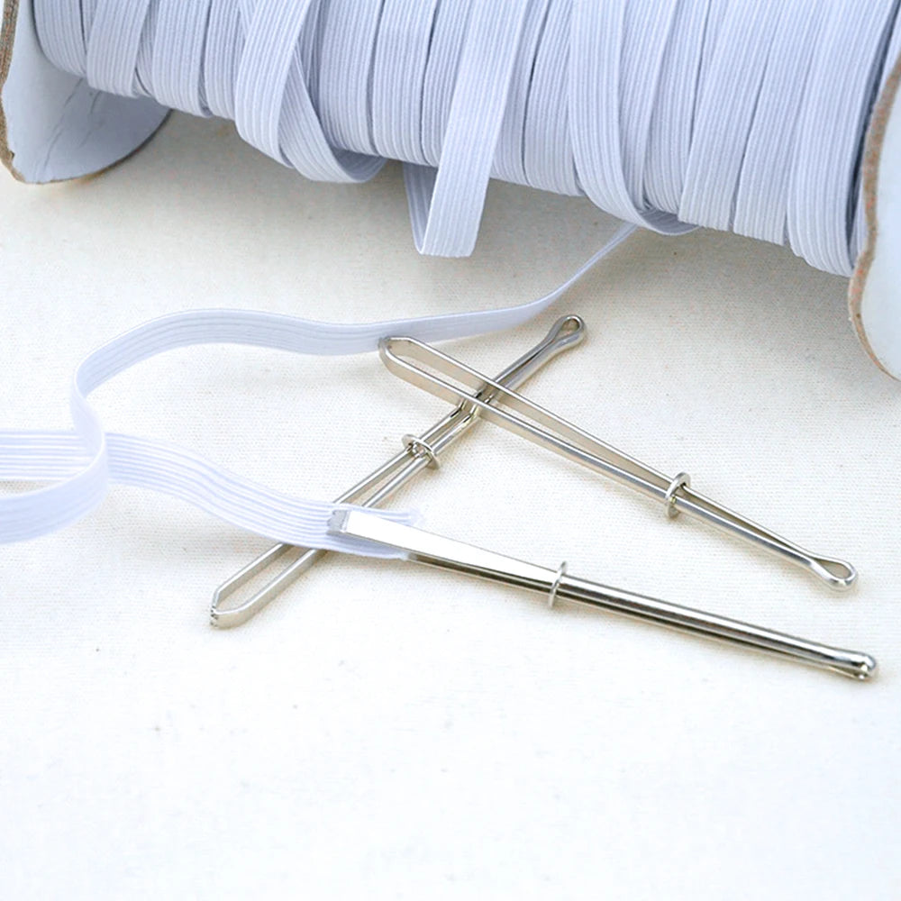 2pcs Elastic Band Garment Clips for Sewing & DIY