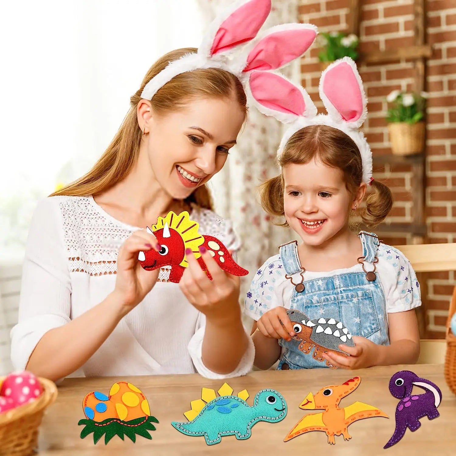 Woodland Animals DIY Felt Plush Sewing Kit for Kids