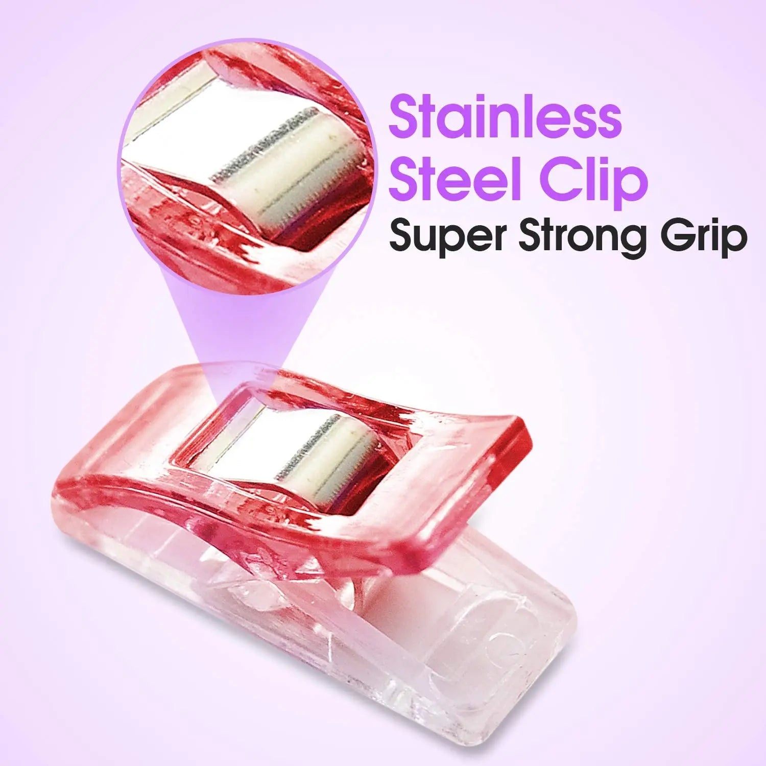 10-50pcs Multipurpose Sewing & Craft Clips for DIY Projects