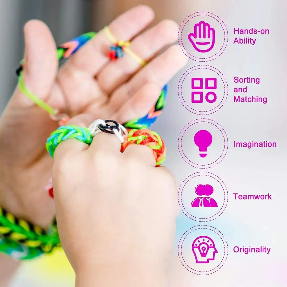 600pcs+ Loom Rubber Band Refill Kit – 31 Colors