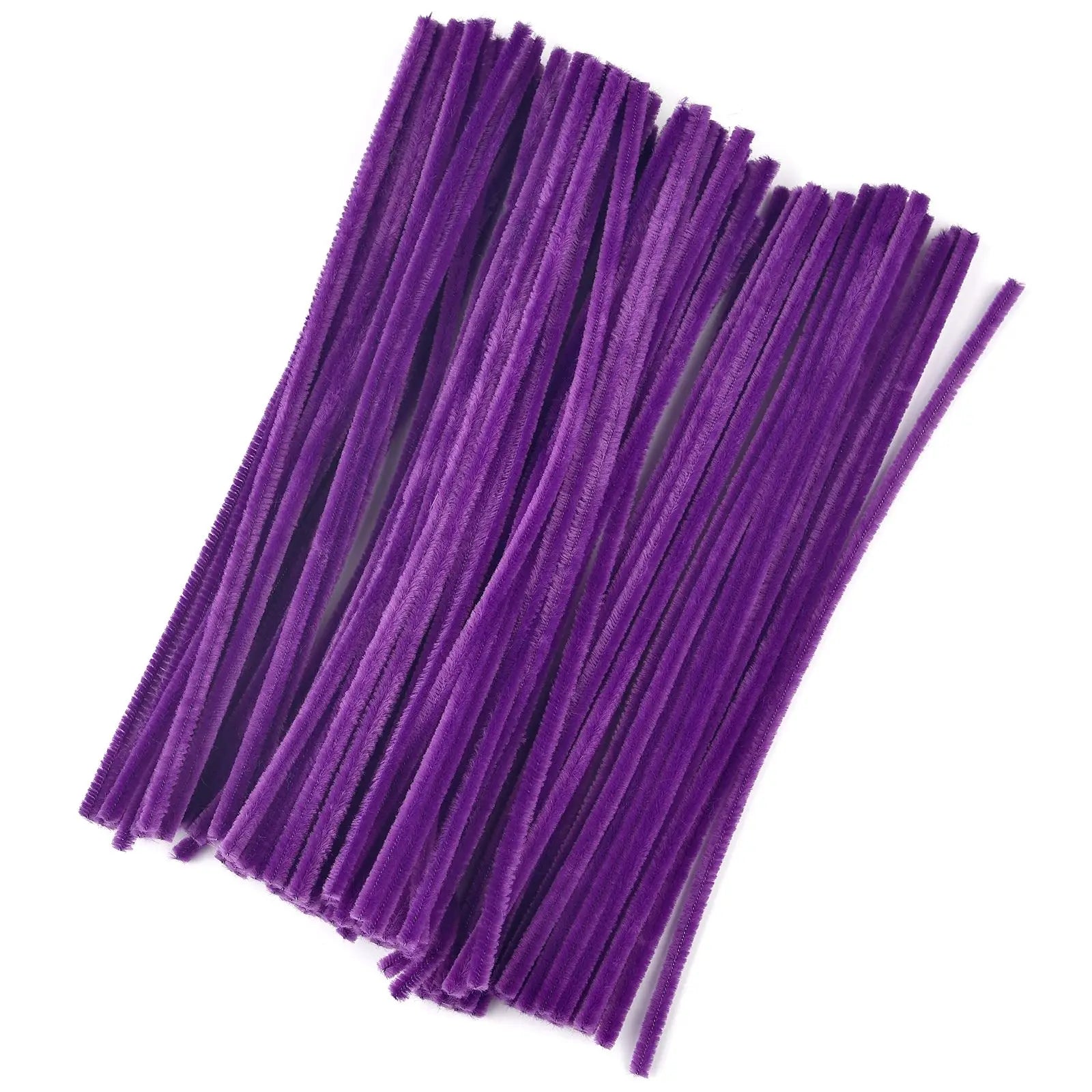 100pcs Plush Chenille Stems / Pipe Cleaners for DIY Crafts
