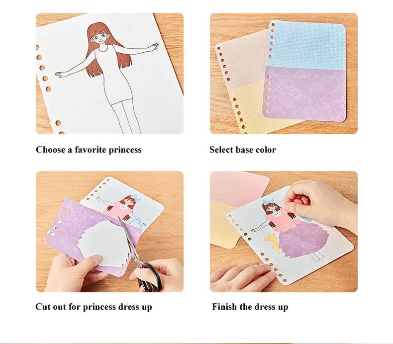 DIY Painting Sticker Craft Kit for Kids – Princess Theme