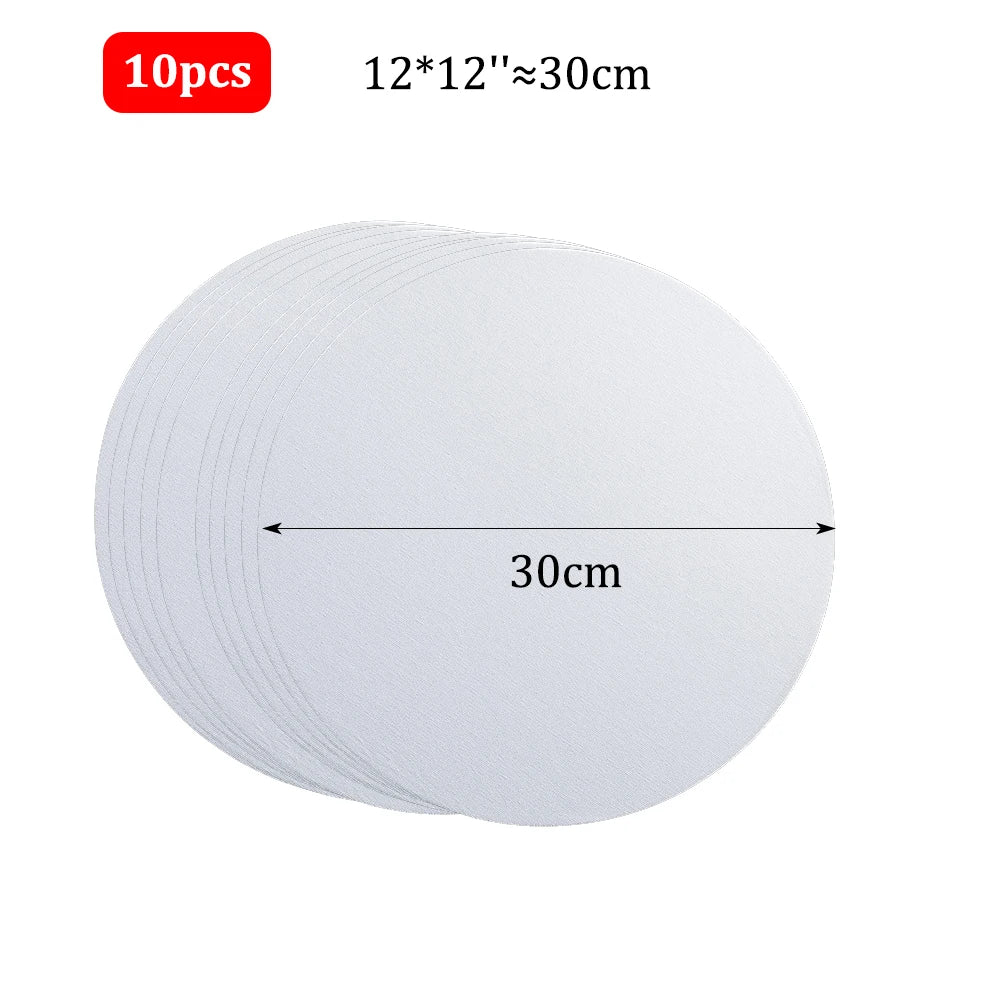 10pcs Primed White Canvas Boards for Painting – HB-17