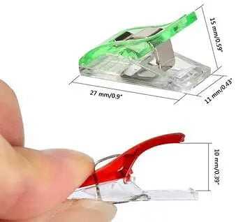 10-50pcs Multipurpose Sewing & Craft Clips for DIY Projects