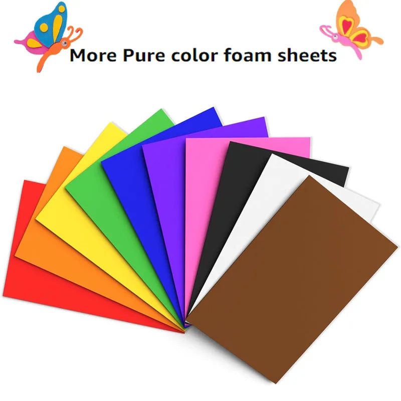 5-10pcs EVA Foam Sheets Craft Set for DIY Projects