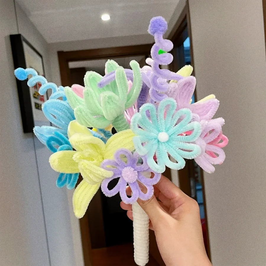 500/600pcs 12-inch Chenille Stems / Pipe Cleaners for Crafts