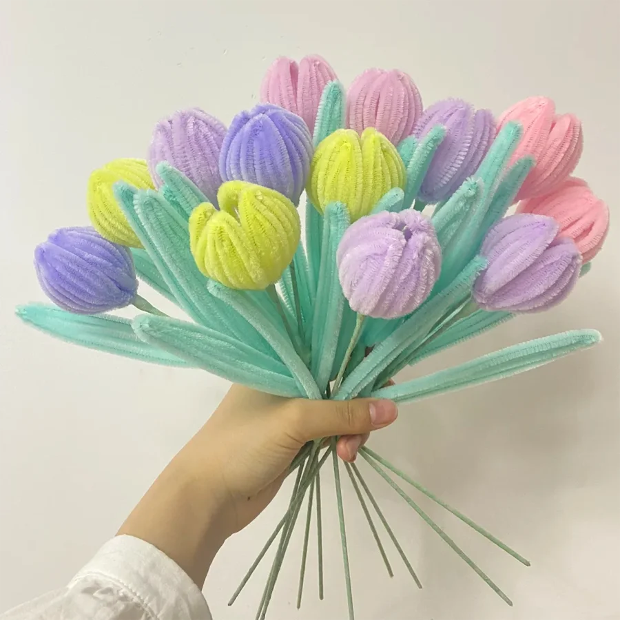 500/600pcs 12-inch Chenille Stems / Pipe Cleaners for Crafts