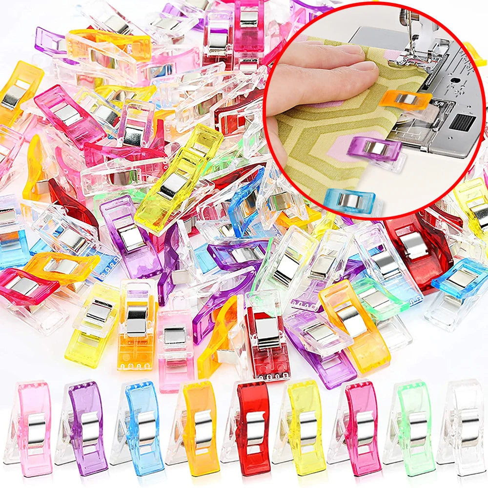 10-50pcs Multipurpose Sewing & Craft Clips for DIY Projects