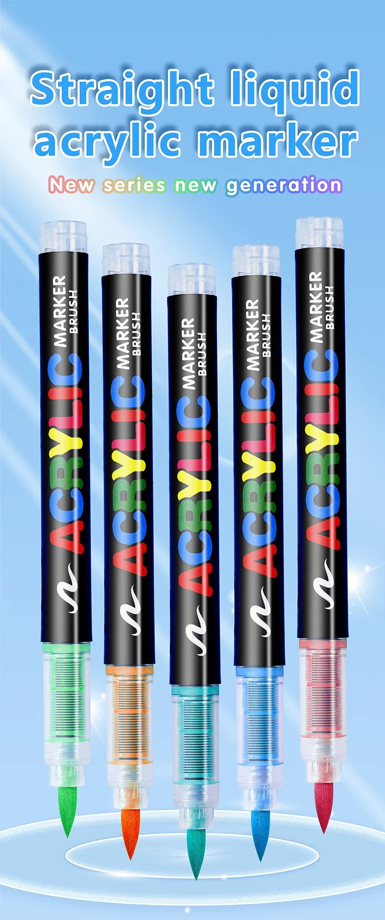 Guangna 8101 Acrylic Marker Pens