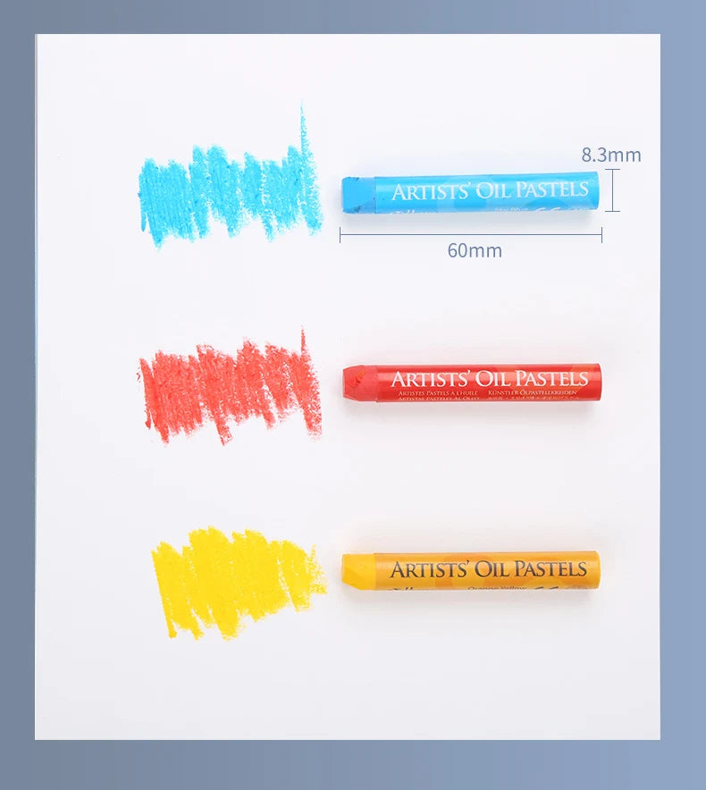 MUNGYO Oil Pastel Set – 12/25/50 Professional Non-Toxic Sticks