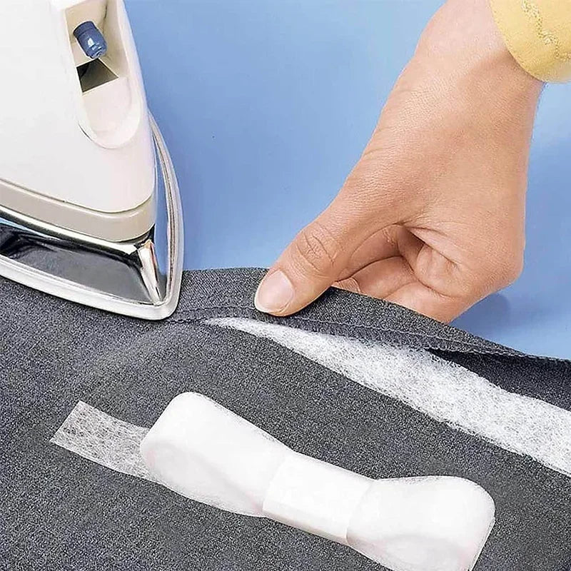 60M Self-Adhesive Iron-On Hem Tape for DIY Clothes