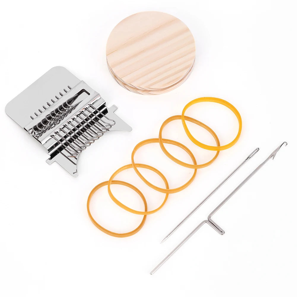 10-28pcs Wooden Hooks for Knitting & Weaving Machine DIY Repair