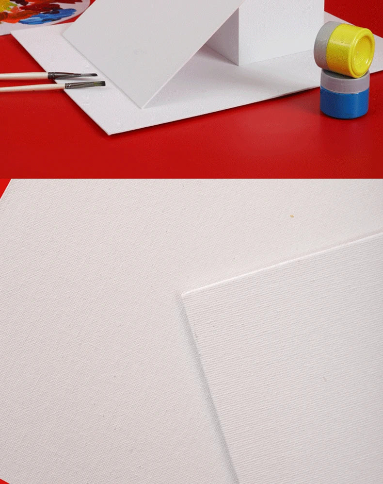 10pcs Primed White Canvas Boards for Painting – HB-17