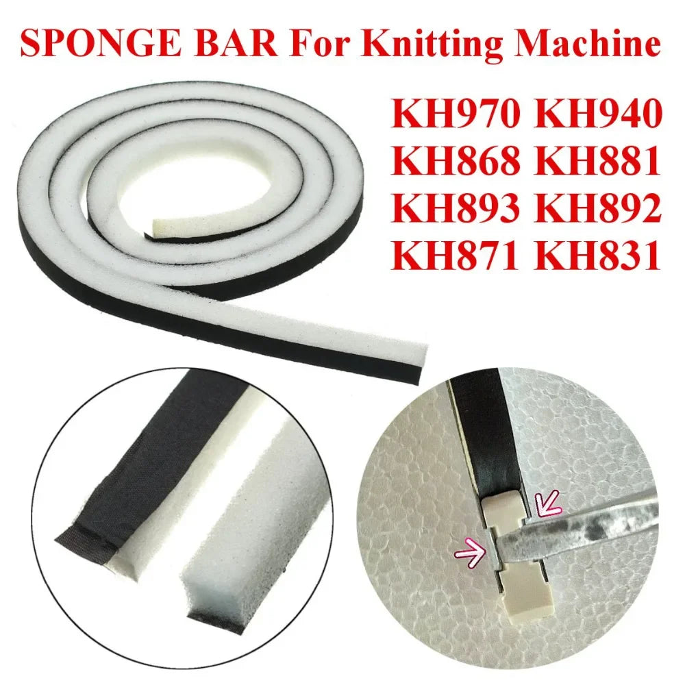 3pcs 100cm Sponge Bar Needles for Brother Knitting Machines
