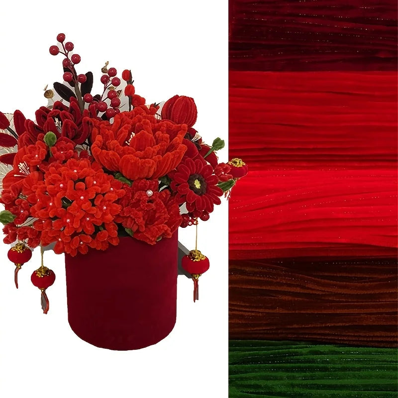 500/600pcs 12-inch Chenille Stems / Pipe Cleaners for Crafts