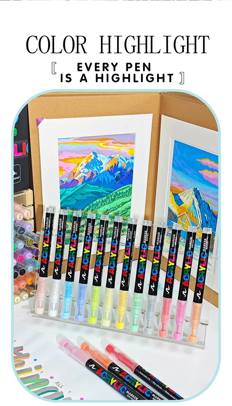 Guangna 8101 Acrylic Marker Pens