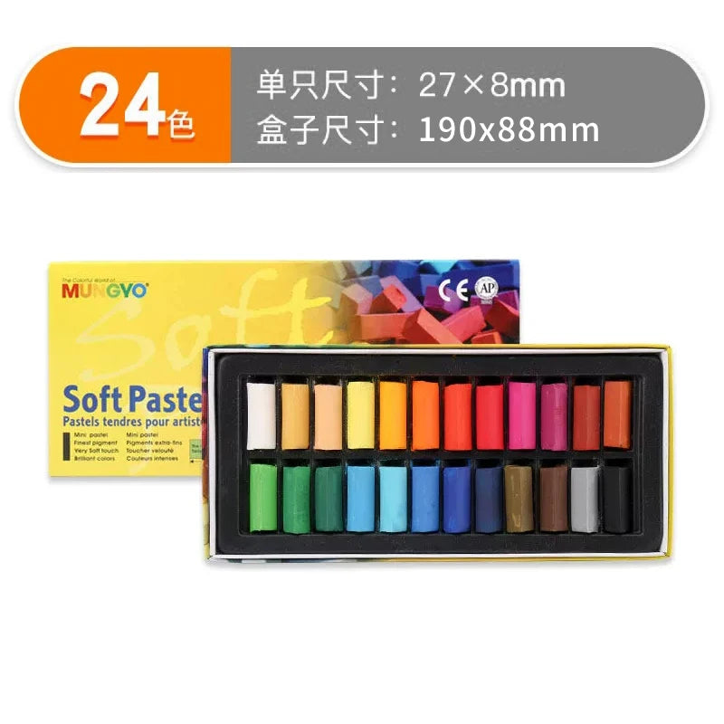 MUNGYO Oil Pastel Set – 12/25/50 Professional Non-Toxic Sticks
