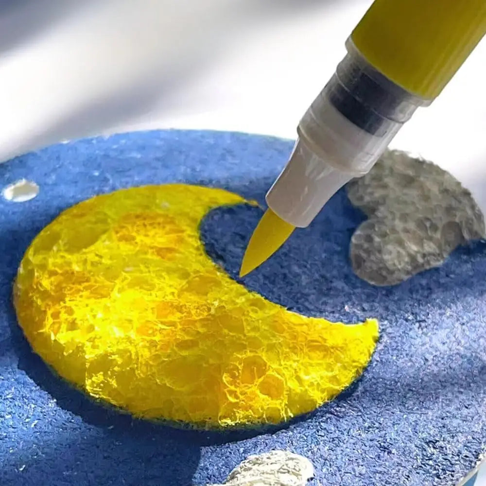 30pcs 3D Magic Drawing Canvas Paper with Water Brush
