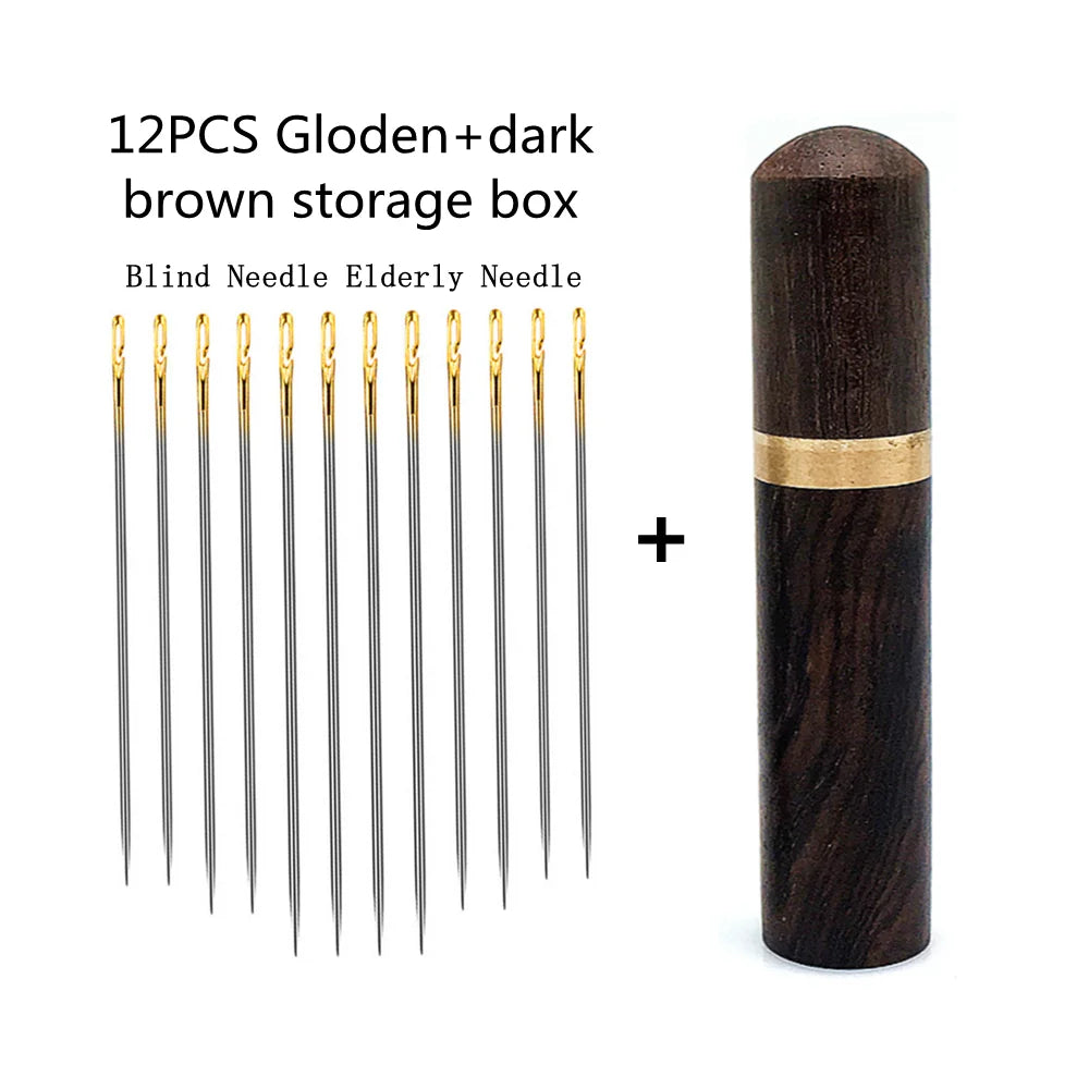 Stainless Steel Side-Hole Hand Sewing Needles for DIY & Apparel