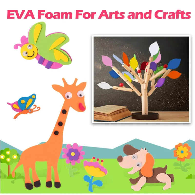 5-10pcs EVA Foam Sheets Craft Set for DIY Projects