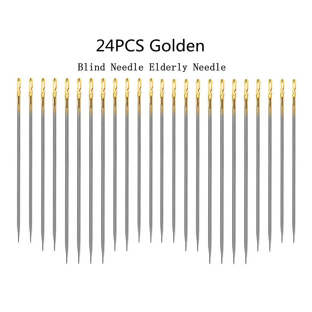 Stainless Steel Side-Hole Hand Sewing Needles for DIY & Apparel