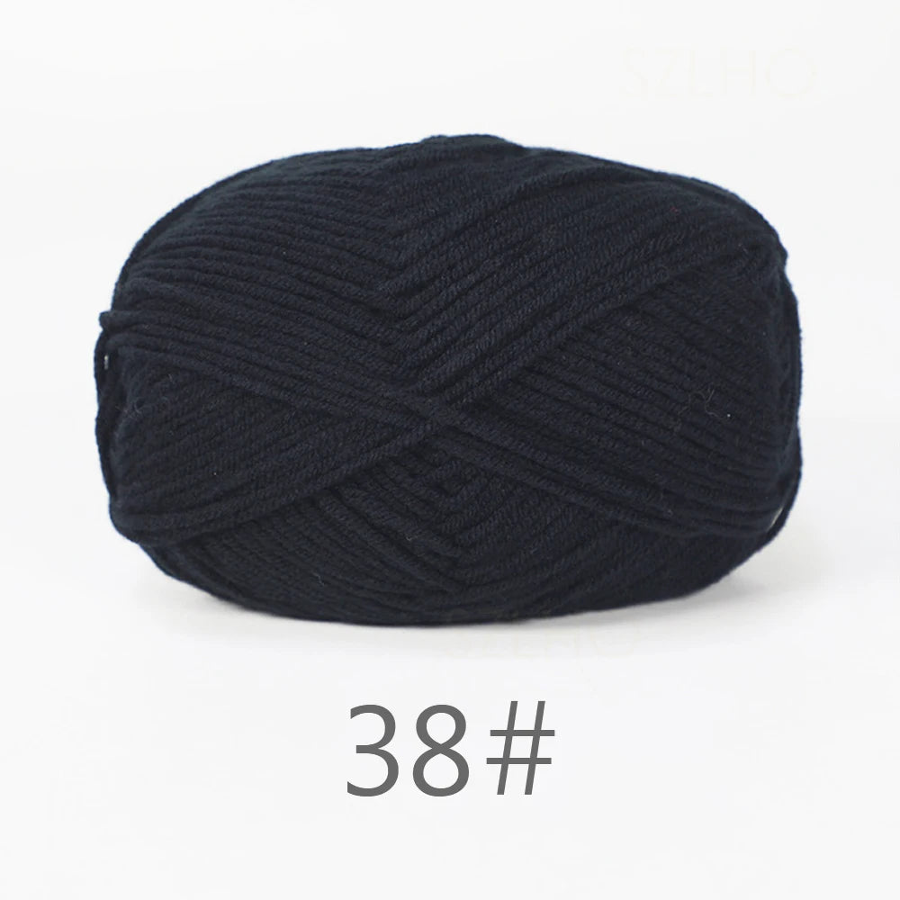 50g Soft Milk Cotton Yarn for Knitting & Crochet DIY