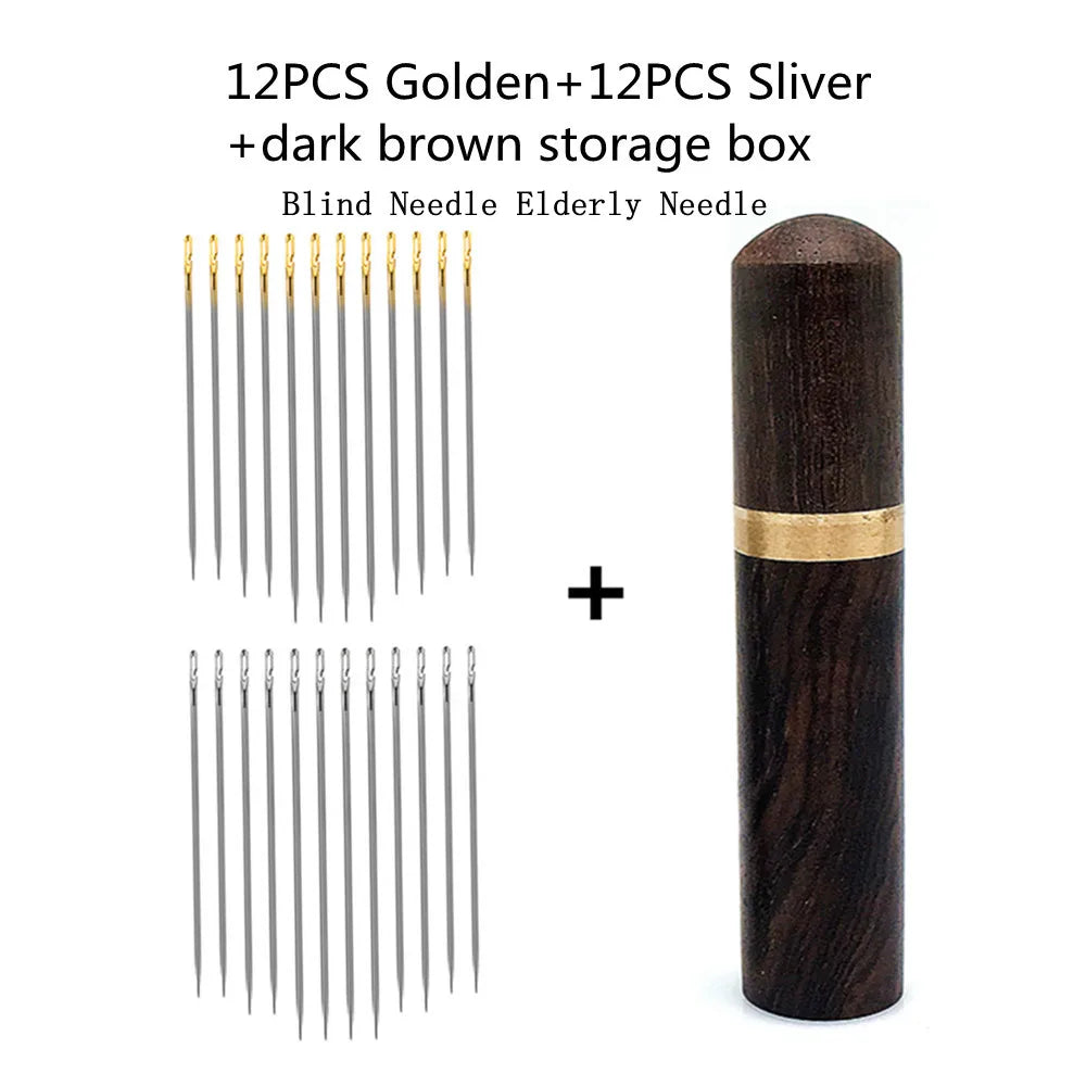 Stainless Steel Side-Hole Hand Sewing Needles for DIY & Apparel