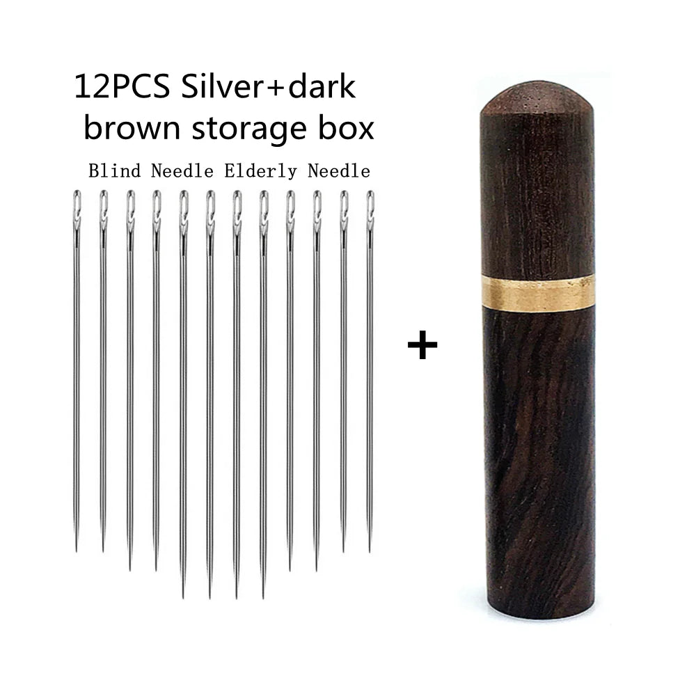 Stainless Steel Side-Hole Hand Sewing Needles for DIY & Apparel