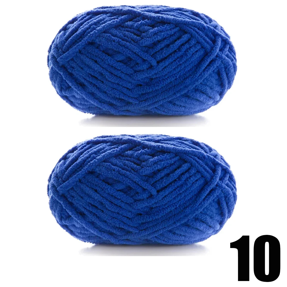 2pcs x 50g Thick Velvet Chenille Yarn for Knitting DIY