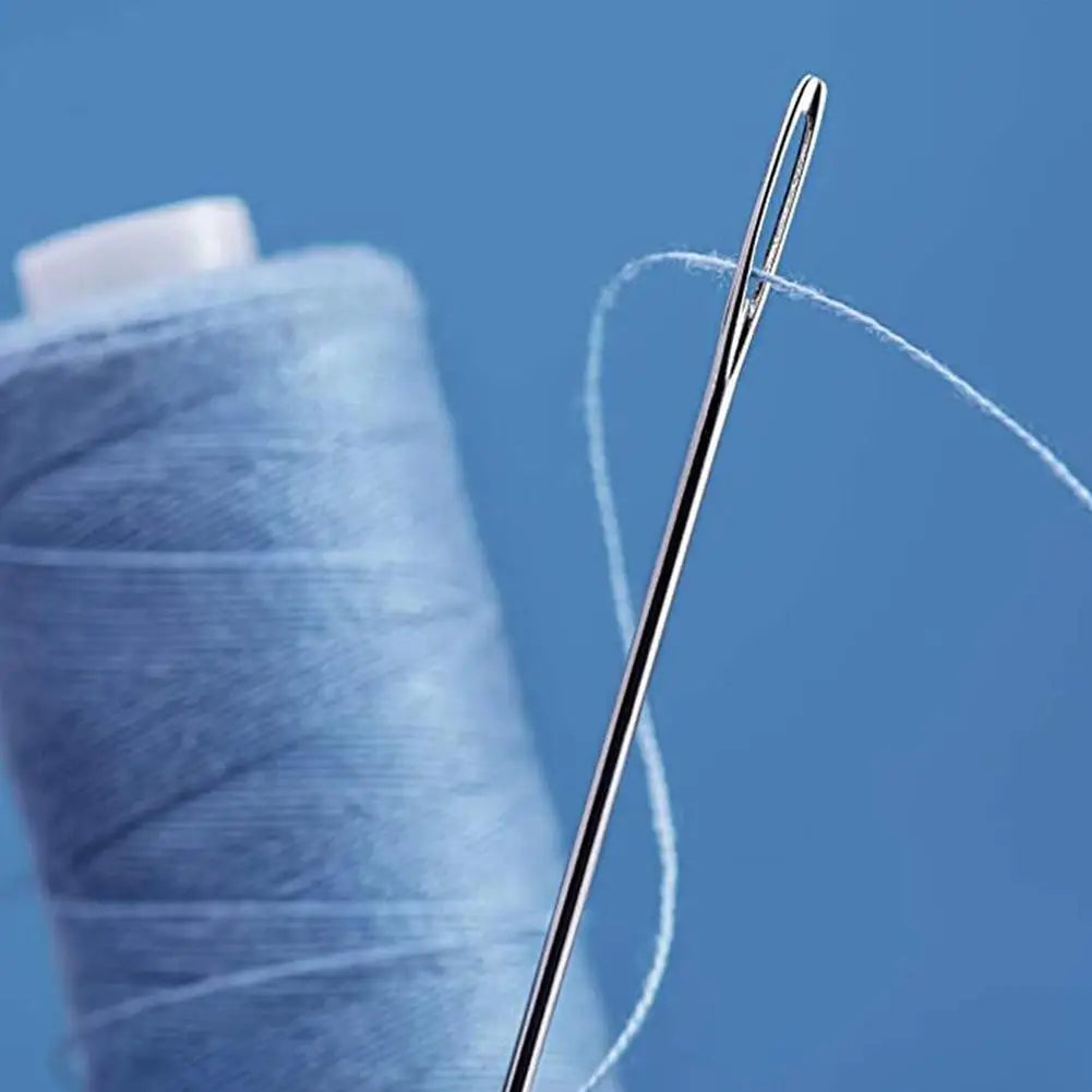 25pcs Large Eye Steel Needles for Sewing & Embroidery