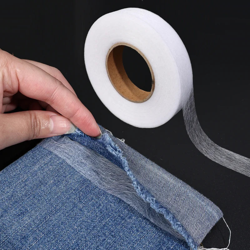 60M Self-Adhesive Iron-On Hem Tape for DIY Clothes
