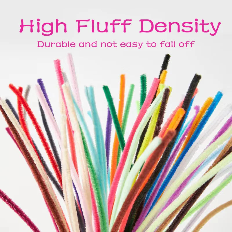 Chenille Stems / Pipe Cleaners – Kids DIY Craft Strips