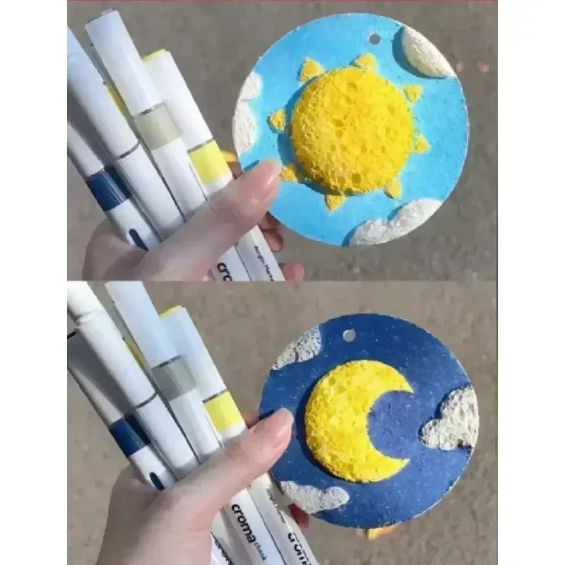 10/100pcs 3D Magic Drawing Canvas Paper for Kids