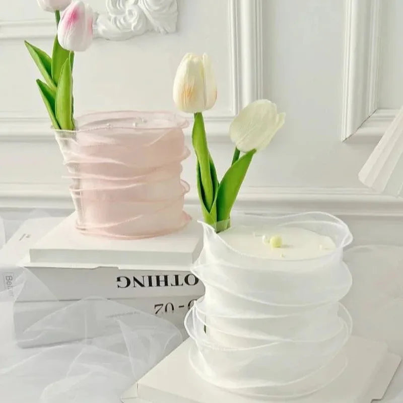 10Yards Chiffon Silk & Organza Ribbon for DIY Crafts