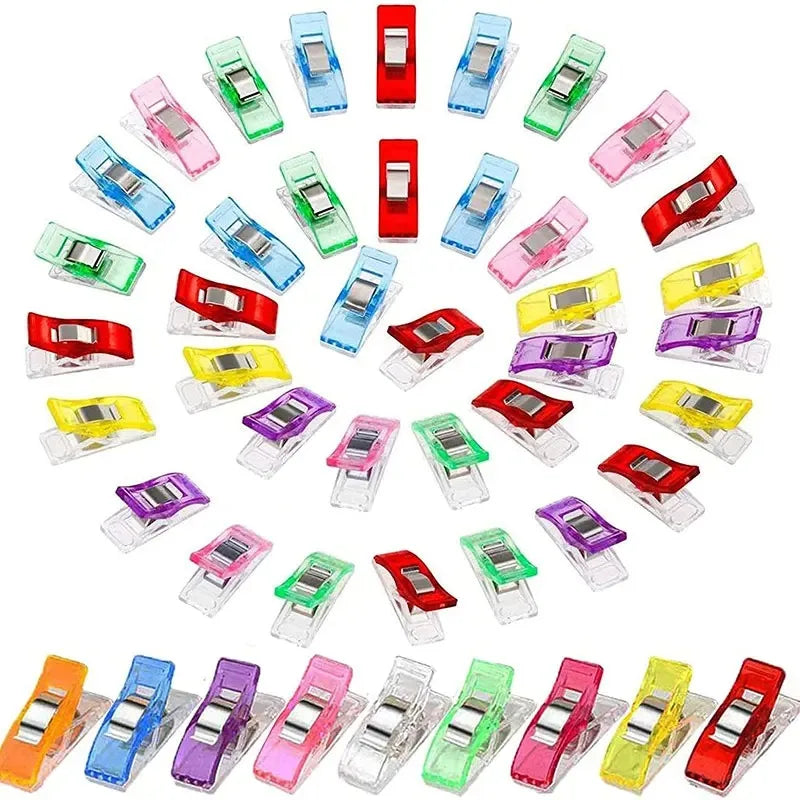 10-50pcs Multipurpose Sewing & Craft Clips for DIY Projects