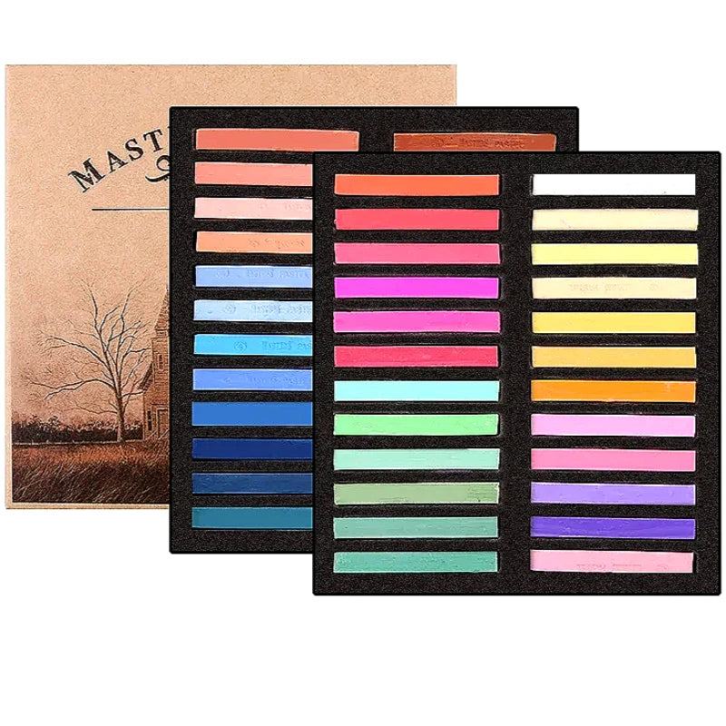 Soft Pastel Crayon Set – 12/24/36/48 Colors
