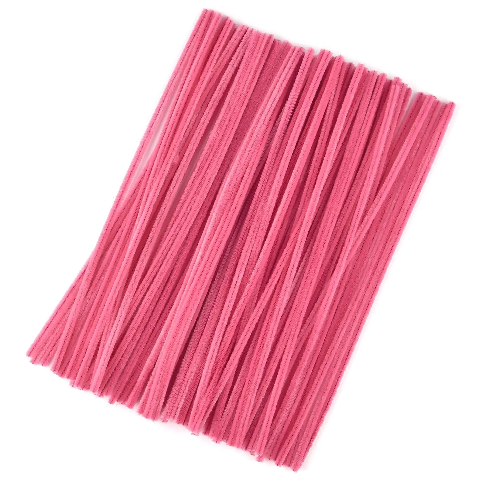 100pcs Plush Chenille Stems / Pipe Cleaners for DIY Crafts