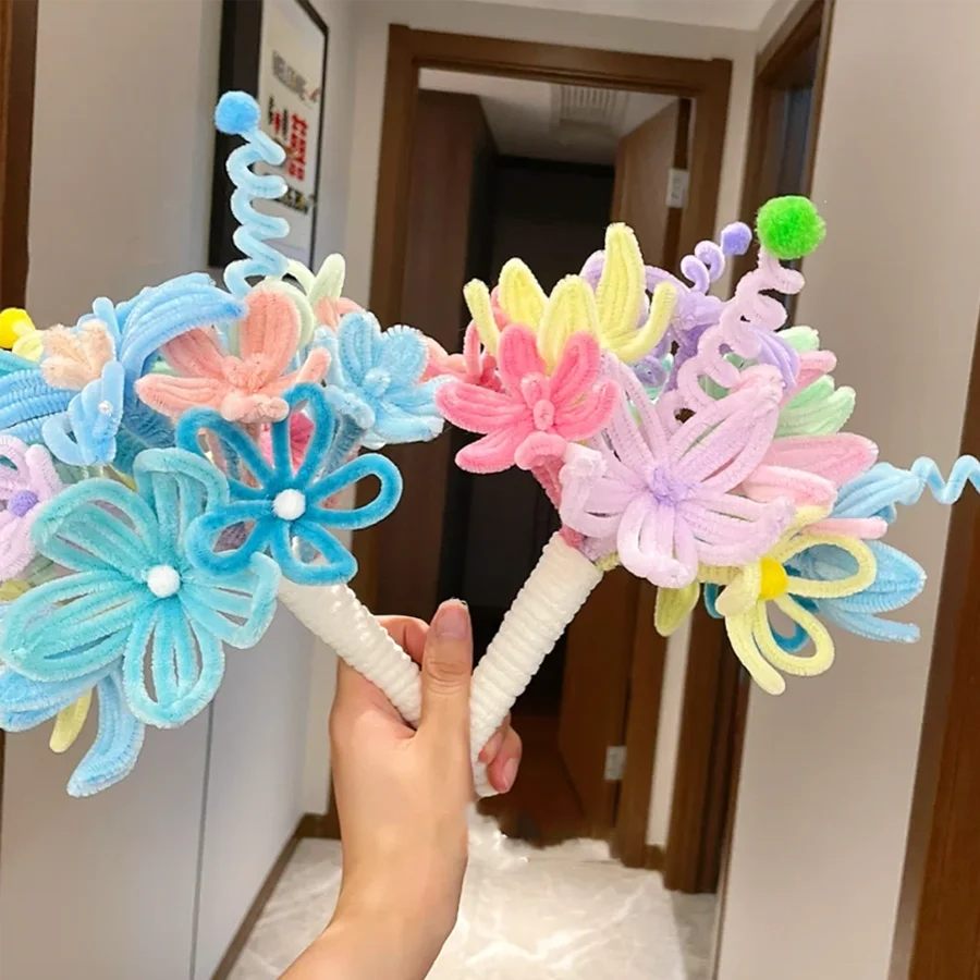 500/600pcs 12-inch Chenille Stems / Pipe Cleaners for Crafts