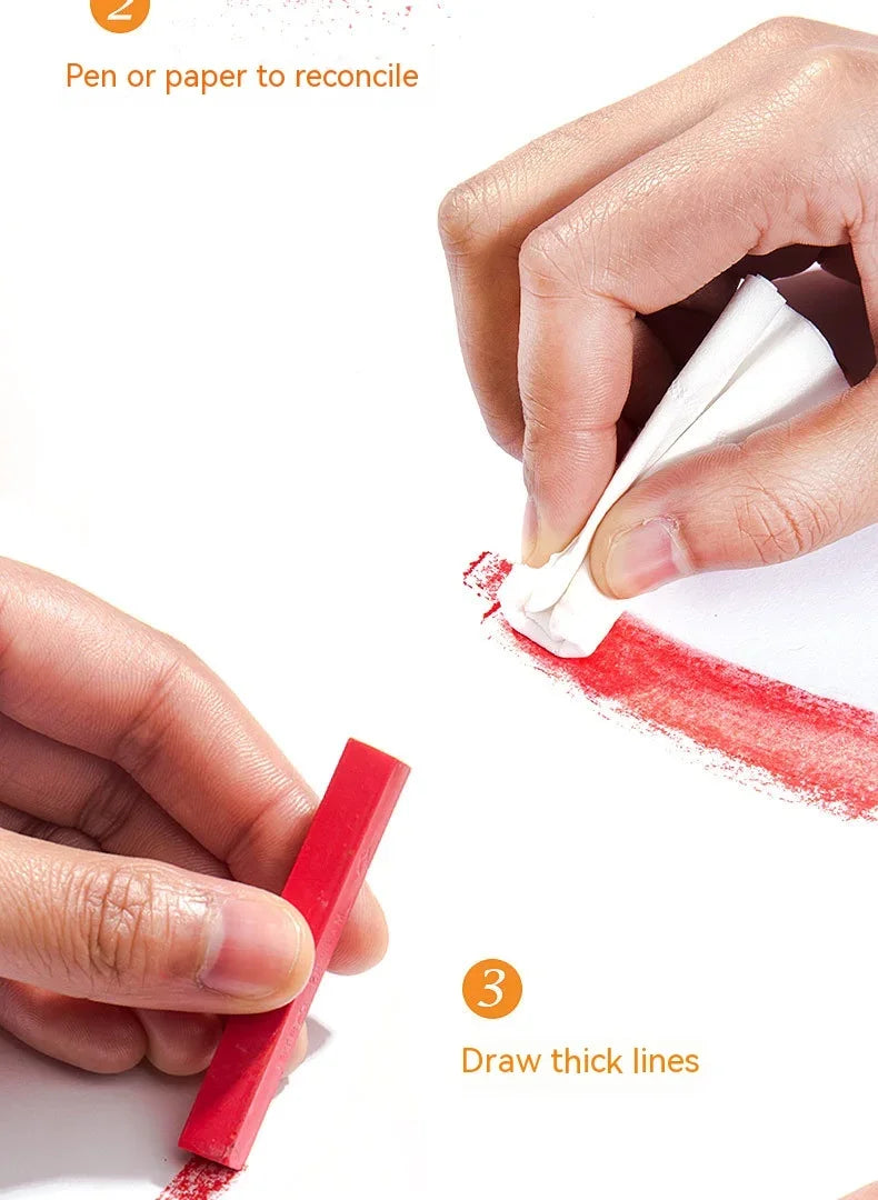Soft Pastel Crayon Set – 12/24/36/48 Colors