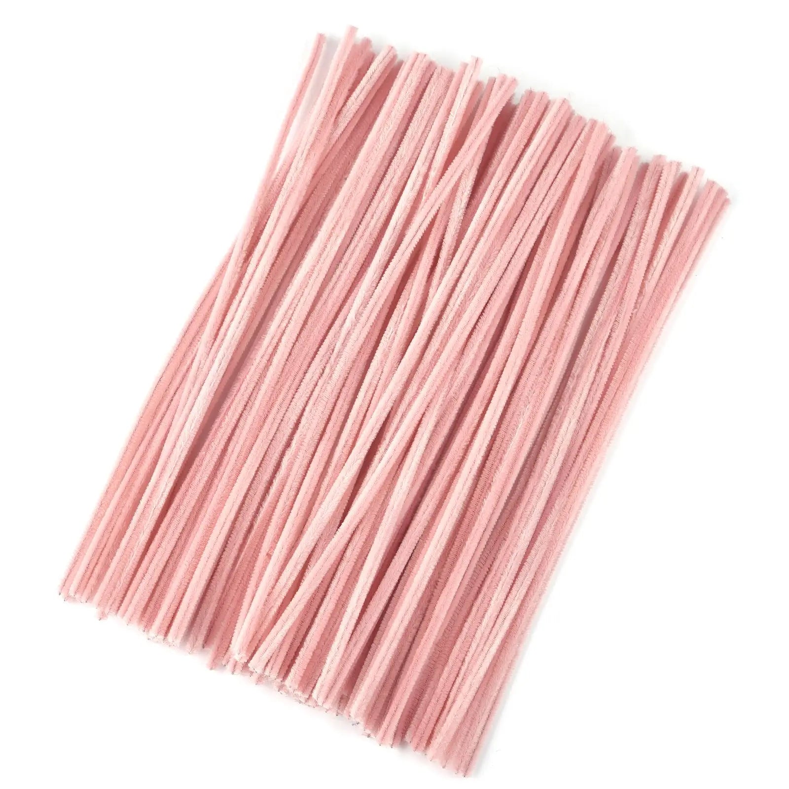 100pcs Plush Chenille Stems / Pipe Cleaners for DIY Crafts