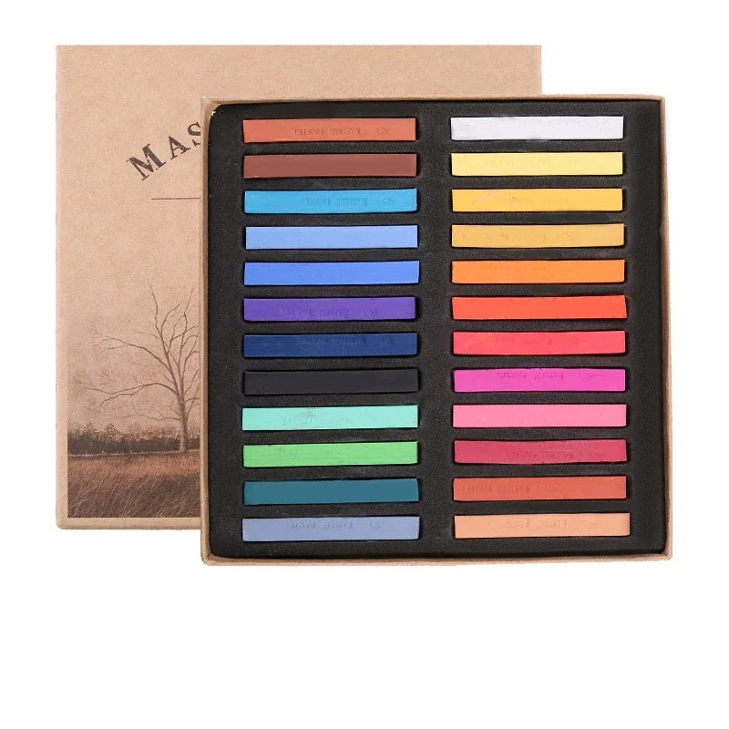 Soft Pastel Crayon Set – 12/24/36/48 Colors