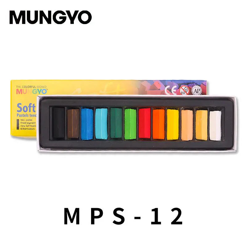 MUNGYO Oil Pastel Set – 12/25/50 Professional Non-Toxic Sticks