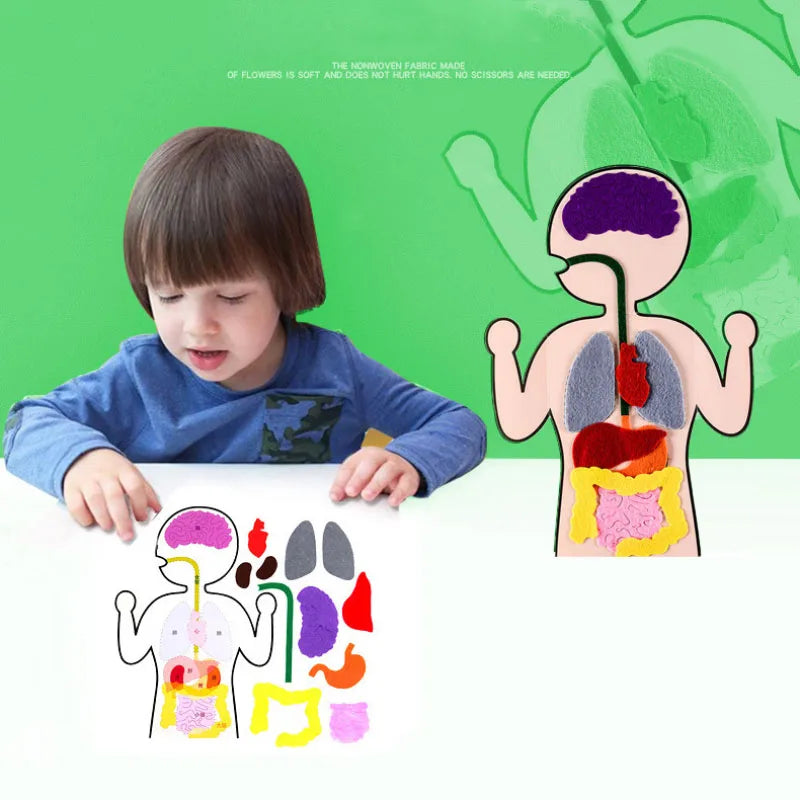 Montessori Lacing Toys for Toddlers – Cartoon Animal Sewing Kit