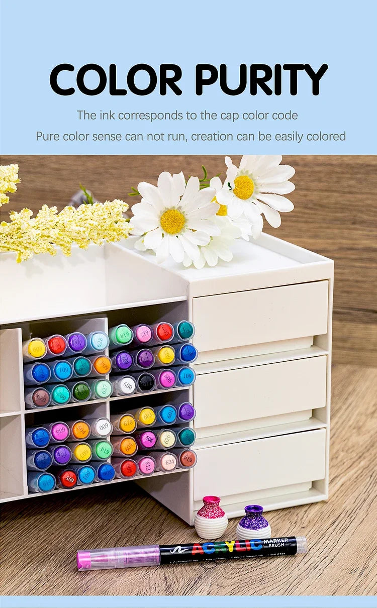 Guangna 8101 Acrylic Marker Pens