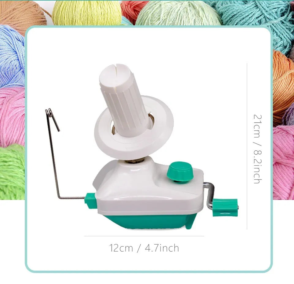 Manual Wool Yarn Ball Winder for Knitting & Crocheting