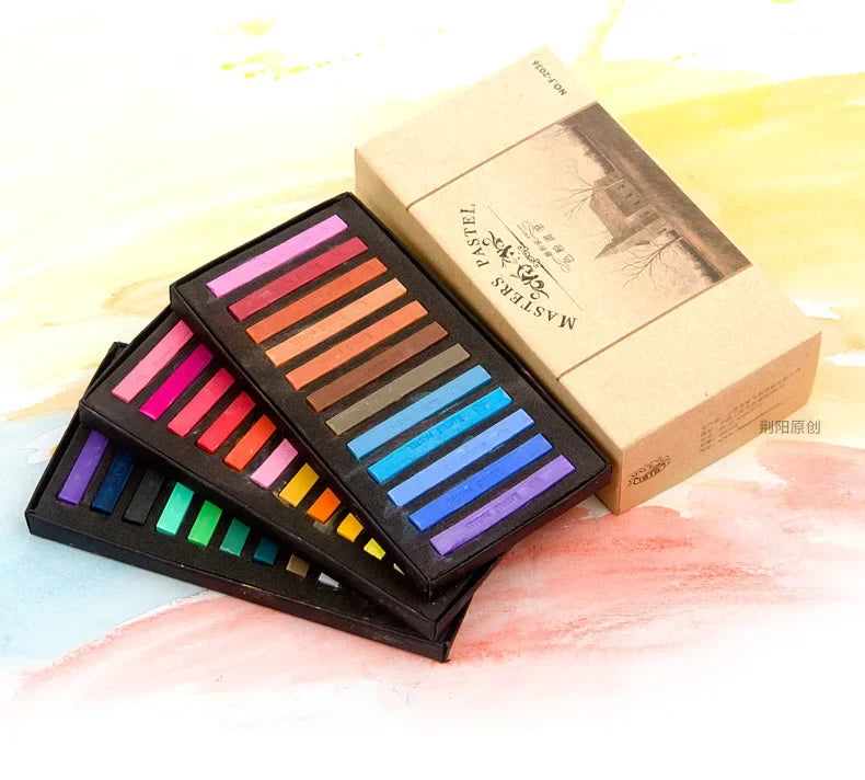 Soft Pastel Crayon Set – 12/24/36/48 Colors